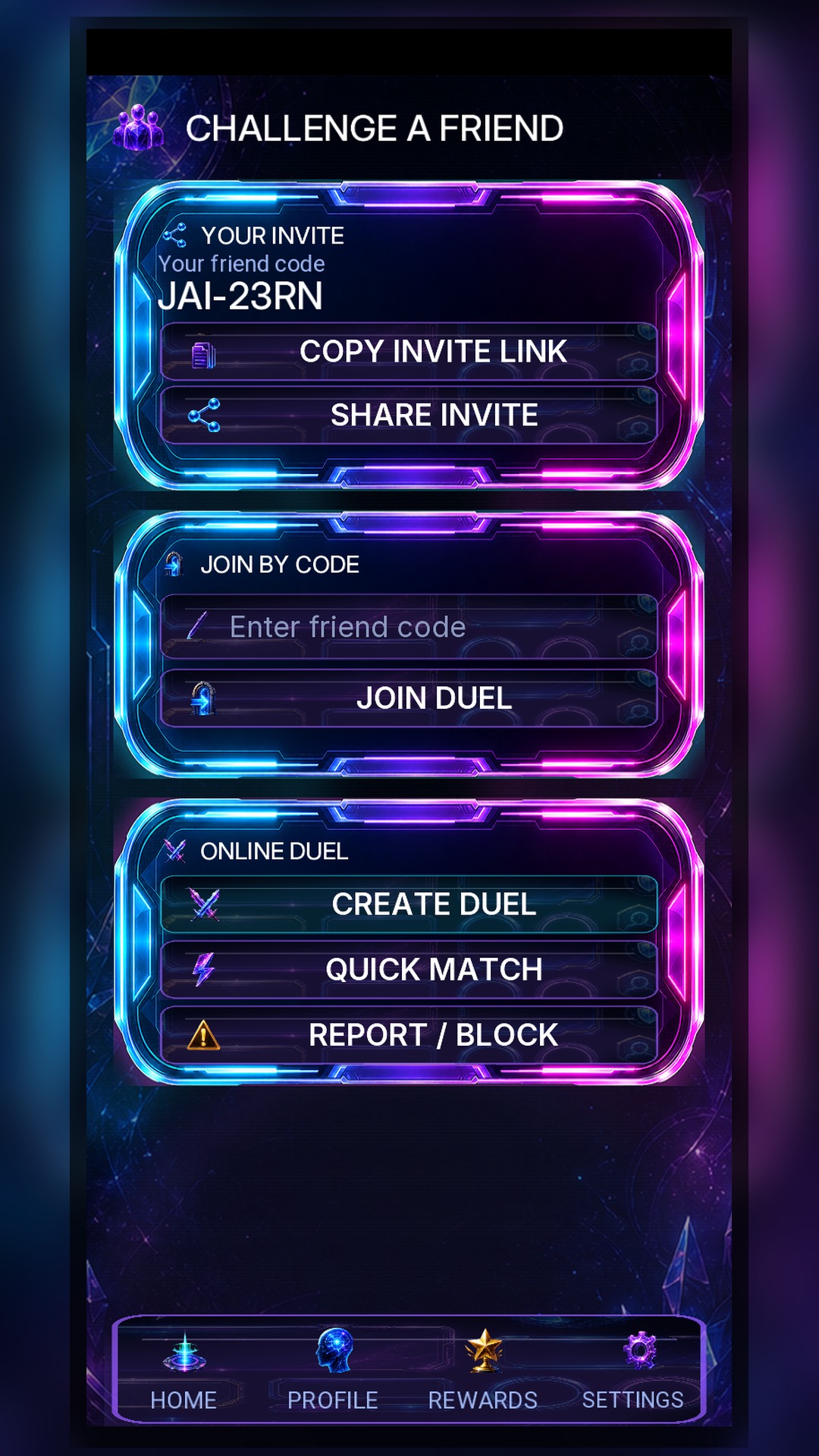 Fourth Tap friends screen